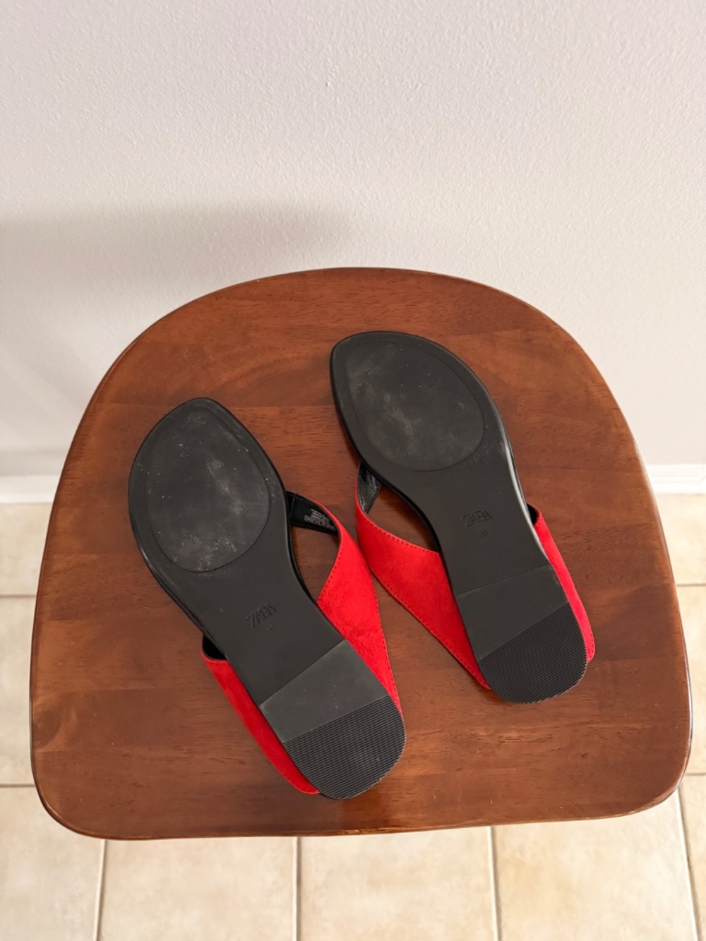 Zara Leather Sandals - Picture 7 of 7